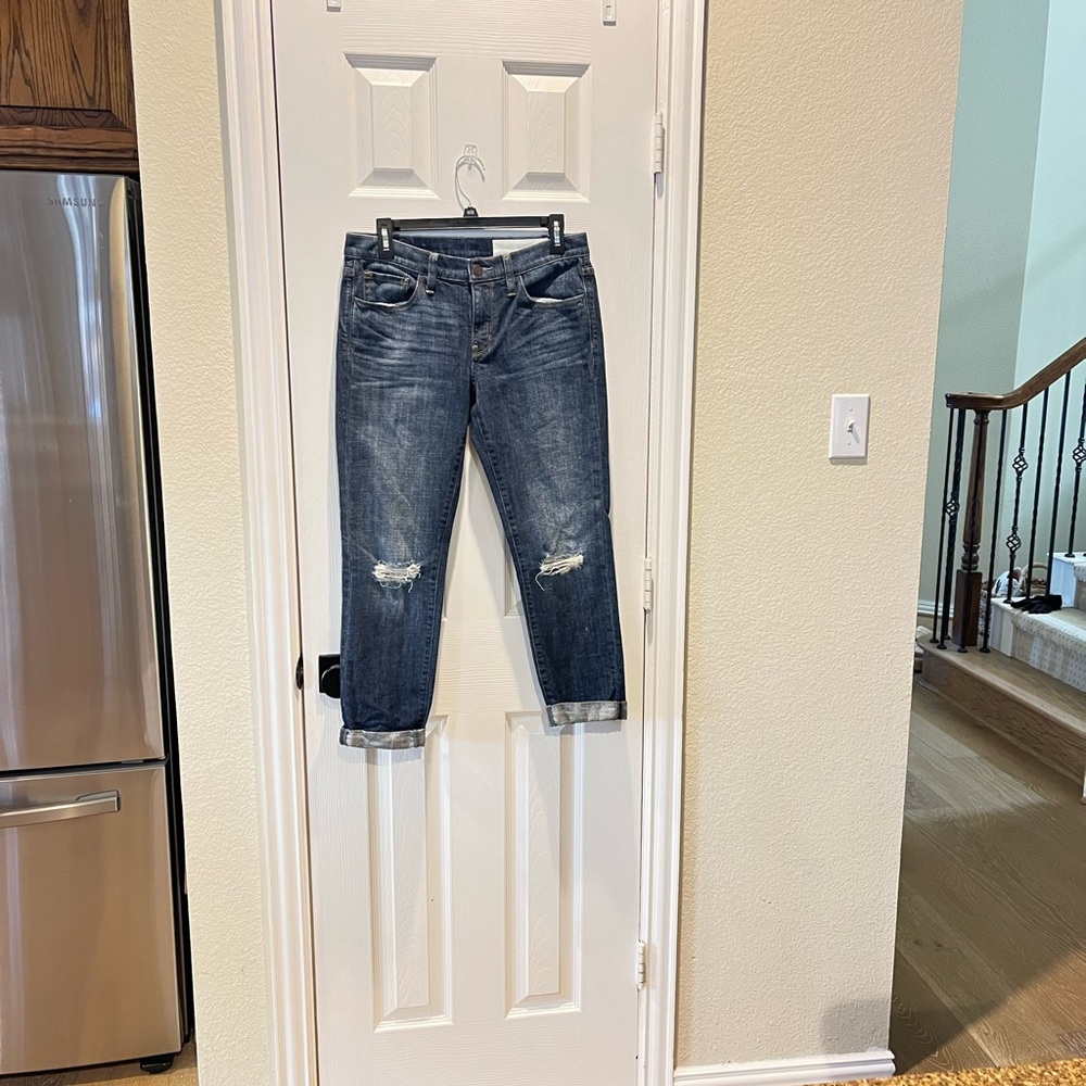 Treasure & Bond Dark Blue Boyfriend Jeans